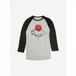 Value Item Avatar: The Last Airbender Appa Sumi-E Raglan $11.33 Raglans