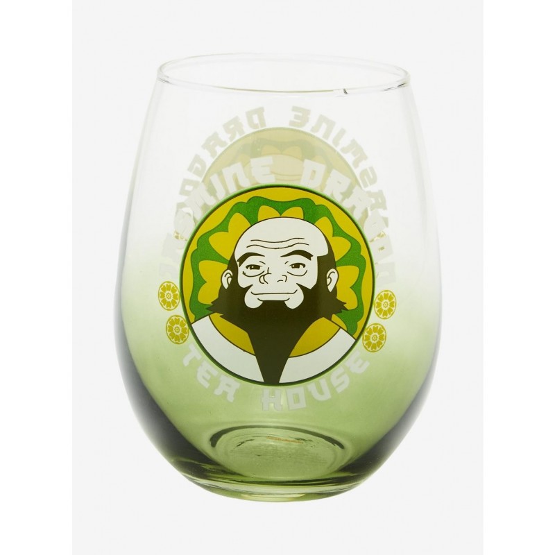 Low Price Avatar: The Last Airbender Jasmine Dragon Stemless Wine Glass $5.40 Glasses