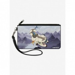 New Arrival Avatar the Last Airbender Appa Carrying Group Canvas Clutch Wallet $7.52 Wallets