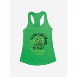 Seasonal Sale Avatar: The Last Airbender Earth Kingdom Military Girls Tank $8.57 Tanks