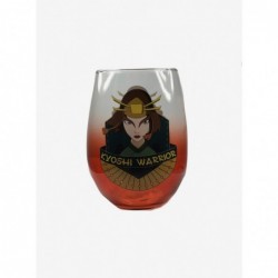 Clearance Avatar: The Last Airbender Kyoshi Warrior Stemless Glass $5.37 Glasses