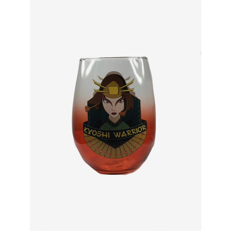 Clearance Avatar: The Last Airbender Kyoshi Warrior Stemless Glass $5.37 Glasses